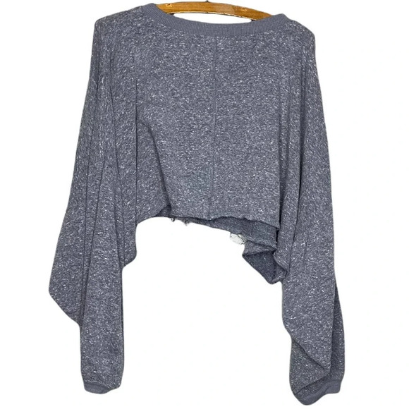 Urban Outfitters / Out from Under Patty Puff Sleeve Cropped Sweatshirt Sz Small - Picture 2 of 8